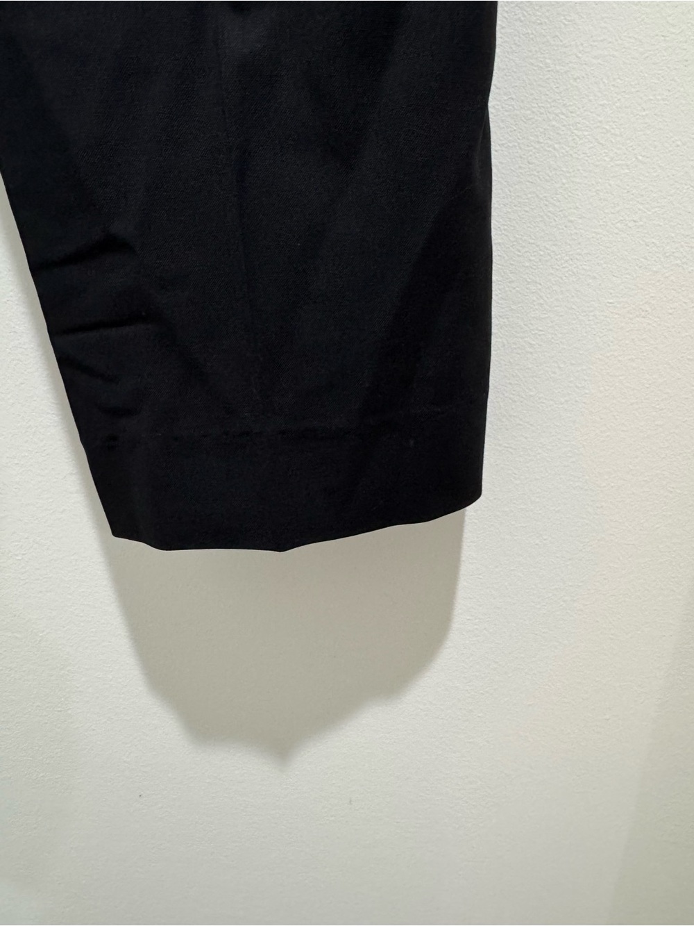 Theory Straight Tro Black Wool Blend Tailored Straight Leg Dress Pants Size 2 - Picture 7 of 11